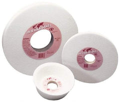 Camel Grinding Wheels - 14" Diam x 5" Hole x 1" Thick, I Hardness, 46 Grit Surface Grinding Wheel - Aluminum Oxide, Type 1, Coarse Grade, 1,910 Max RPM, Vitrified Bond, No Recess - Americas Industrial Supply