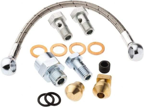 Seco - 51 Piece, 250mm Hose Length, Coolant Hose Kit - For Jetstream Tooling - Americas Industrial Supply