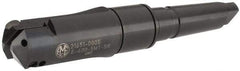 Allied Machine and Engineering - Series E, 2-1/2 to 3-3/8" Diam, 5MT Taper Shank, Straight Flute Spade Drill - 5" Max Depth, 8-5/8" Body Length, 13-7/16" OAL, Short Length, Through Coolant - Americas Industrial Supply