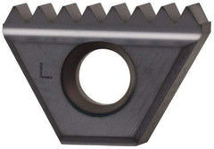 Kennametal - 14 TPI, Internal/External Thread, NPTF Standard, STN KC635M Grade Thread Mill Insert - Carbide, TiAlN Coating - Americas Industrial Supply