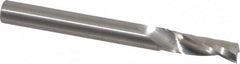 Onsrud - 1/4" Cutting Diam x 3/4" Length of Cut, 1 Flute, Upcut Spiral Router Bit - Uncoated, Right Hand Cut, Solid Carbide, 2-1/2" OAL x 1/4" Shank Diam, Single Edge, 21° Helix Angle - Americas Industrial Supply