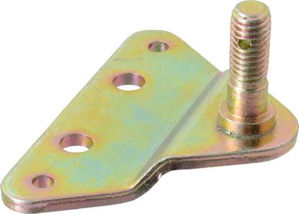 Value Collection - 0.39" Diam Yellow Zinc Offset Bracket - For Hydraulic Dampers & Gas Springs - Americas Industrial Supply
