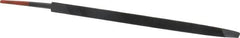 Simonds File - 6" Long, Bastard Cut, Taper American-Pattern File - Single Cut, 0.3438" Overall Thickness, Tang - Americas Industrial Supply