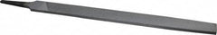 Nicholson - 12" Long, Bastard Cut, Flat American-Pattern File - Tang - Americas Industrial Supply