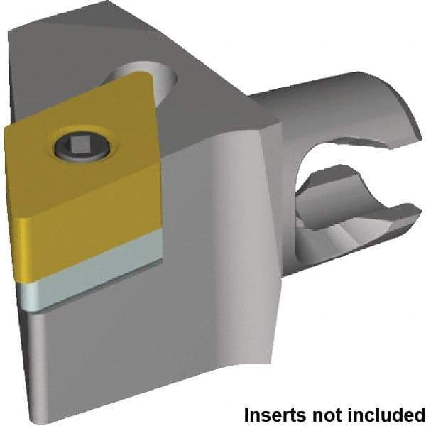 Kennametal - Left Hand Cut, Size KM16, DN.. 1104.. Insert Compatiblity, External Modular Turning & Profiling Cutting Unit Head - 10mm Ctr to Cutting Edge, 20mm Head Length, Series Kenloc - Americas Industrial Supply