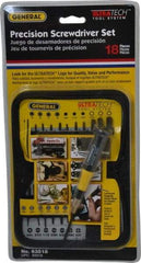 General - 17 Piece Bit Screwdriver - Americas Industrial Supply
