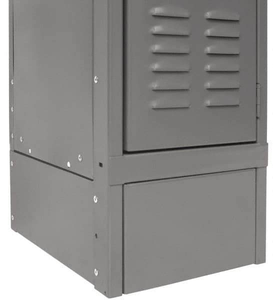 Hallowell - 12" Wide x 6" High, Locker Closed Front Base - Americas Industrial Supply