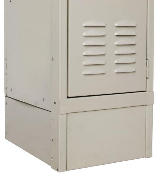 Hallowell - 18" Wide x 6" High, Locker Closed Front Base - Americas Industrial Supply