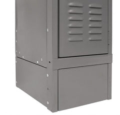 Hallowell - 6" High x 18" Deep, Locker Closed Side Base - Americas Industrial Supply