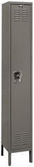 Hallowell - 1 Door, 1 Tier, Ready-Built Wardrobe & Box Lockers - Americas Industrial Supply
