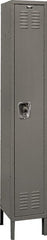 Hallowell - 1 Door, 1 Tier, Ready-Built Wardrobe & Box Lockers - Americas Industrial Supply