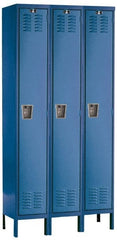 Hallowell - 3 Door, 1 Tier, Premium Wardrobe Lockers - Americas Industrial Supply