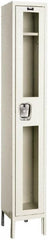 Hallowell - 1 Door, 1 Tier, Safety-View Wardrobe Lockers - Americas Industrial Supply