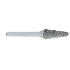 ‎SL-1 -1/4 × 5/8 LOC × 1/4 Shank × 2 OAL 14 Degree Included Angle Carbide Medium Tough Cut Burr - Americas Industrial Supply