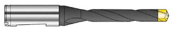 Seco - 12 to 12.49mm Diam, 7xD, 3.543" Max Depth, 5/8" Shank Diam, 3.957" Flute, 6.555" OAL, Replaceable Tip Drill - SD100 Insert, SD107 Toolholder, Series SD107 - Americas Industrial Supply