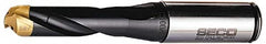 Seco - 11.5 to 11.99mm Diam, 3xD, 1.18" Max Depth, 5/8" Shank Diam, 1-1/2" Flute, 3.976" OAL, Replaceable Tip Drill - SD100 Insert, SD103 Toolholder, Series SD103 - Americas Industrial Supply