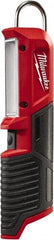 Milwaukee Tool - 12 Volt, Cordless, LED Portable Handheld Work Light - 1 Head, 220 Lumens, 9-1/4" Long - Americas Industrial Supply