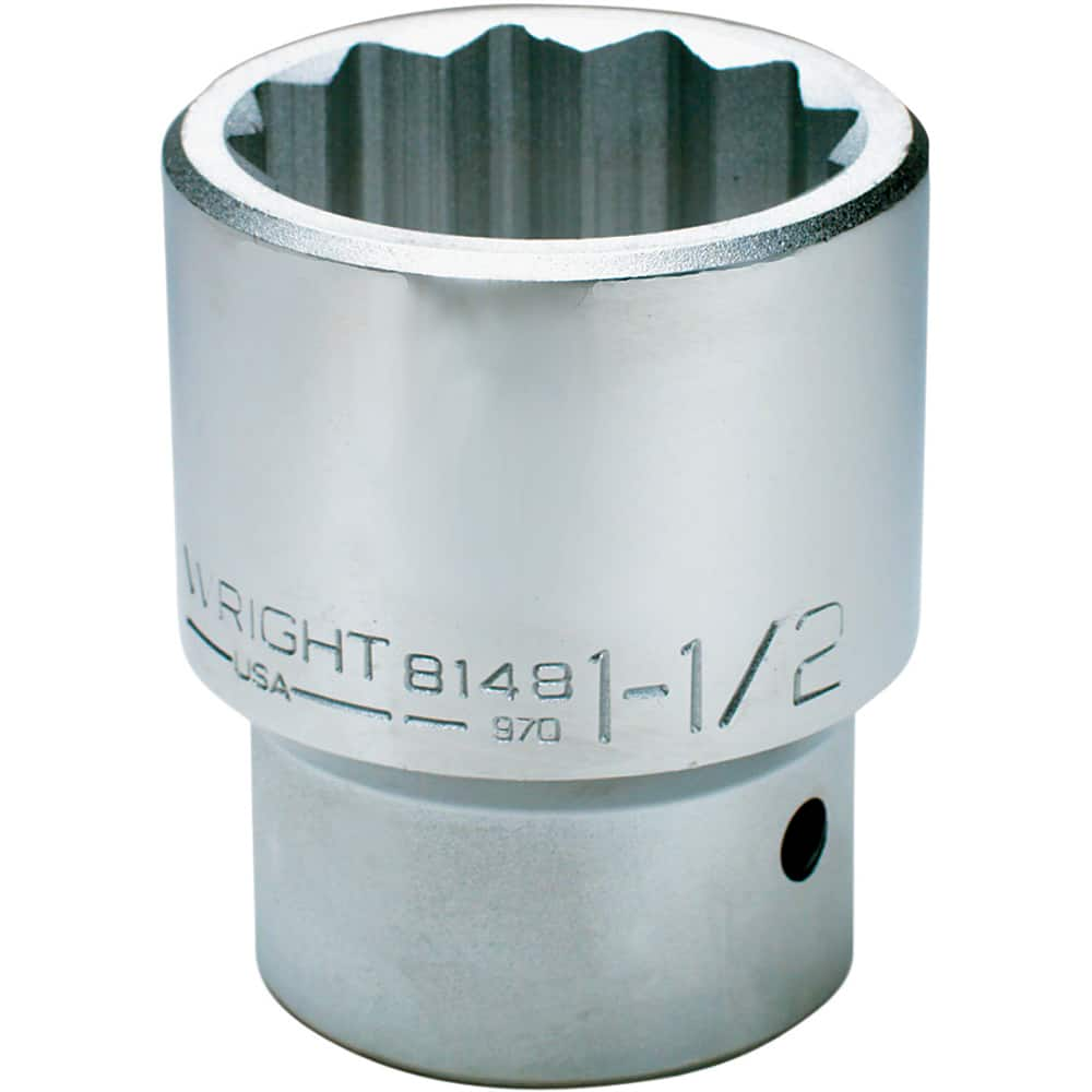 Hand Socket: 2″ Socket, 12-Point