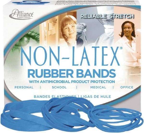 Alliance - 7" Circumference, 1/8" Wide, Light-Duty Band Rubber Band Strapping - 63 Pieces - Americas Industrial Supply