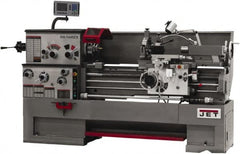 Jet - 14" Swing, 40" Between Centers, 230 Volt, Triple Phase Engine Lathe - 7MT Taper, 7-1/2 hp, 42 to 1,800 RPM, 3-1/8" Bore Diam, 40" Deep x 47" High x 97-1/2" Long - Americas Industrial Supply