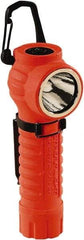 Streamlight - LED Bulb, 170 Lumens, Industrial/Tactical Flashlight - Orange Plastic Body, 2 CR123 Batteries Included - Americas Industrial Supply