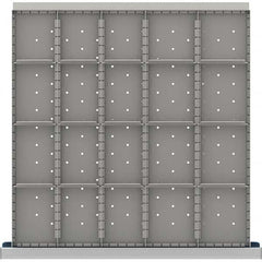 LISTA - 20-Compartment Drawer Divider Layout for 3.15" High Drawers - Americas Industrial Supply