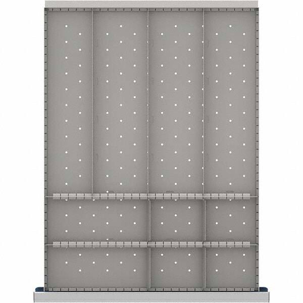 LISTA - 10-Compartment Drawer Divider Layout for 3.15" High Drawers - Americas Industrial Supply
