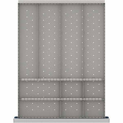 LISTA - 10-Compartment Drawer Divider Layout for 3.15" High Drawers - Americas Industrial Supply