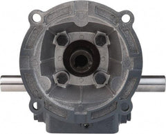 Boston Gear - 1 Centerline Distance, 20:1, 88 RPM Output, 0.27 Input Horsepower, 149 Lbs. Max Torque, Speed Reducer - Part No. F710-20-B4-H, Double Shaft Left & Right, 1/2" Bore, 2.31" High, 42C NEMA - Americas Industrial Supply