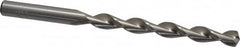 Chicago-Latrobe - Letter L 135° High Speed Steel Jobber Drill - Bright Finish, Right Hand Cut, Parabolic Flute, Straight Shank, 4-1/4" OAL, Split Point - Americas Industrial Supply