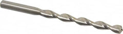 Chicago-Latrobe - Letter N 135° High Speed Steel Jobber Drill - Bright Finish, Right Hand Cut, Parabolic Flute, Straight Shank, 4-3/8" OAL, Split Point - Americas Industrial Supply