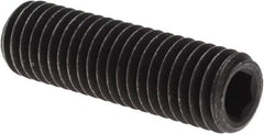 Value Collection - 1/2-13 UNC, 1-3/4" OAL, Cup Point Set Screw - Grade 8 Alloy Steel, 1/4" Key - Americas Industrial Supply