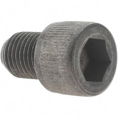 Value Collection - 3/8-24 UNF Hex Socket Drive, Socket Cap Screw - Alloy Steel, Black Oxide Finish, Fully Threaded, 1/2" Length Under Head - Americas Industrial Supply