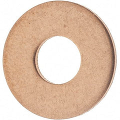 Value Collection - Copper Standard Flat Washer - 0.2031" ID x 1/2" OD, Plain Finish - Americas Industrial Supply