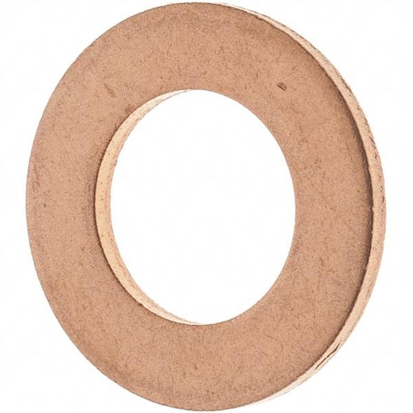 Value Collection - 7/16 SAE, 15/32" ID x 13/16" OD Oil Drain Plug Gasket - 1/16" Thick, Copper - Americas Industrial Supply