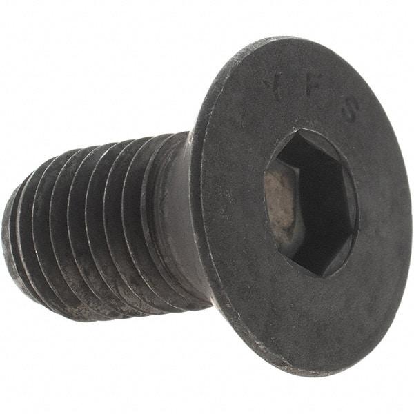 Value Collection - 3/4-10 UNC Hex Socket Drive, 82° Flat Screw - Alloy Steel, Black Oxide Finish, Fully Threaded, 1-1/2" OAL - Americas Industrial Supply