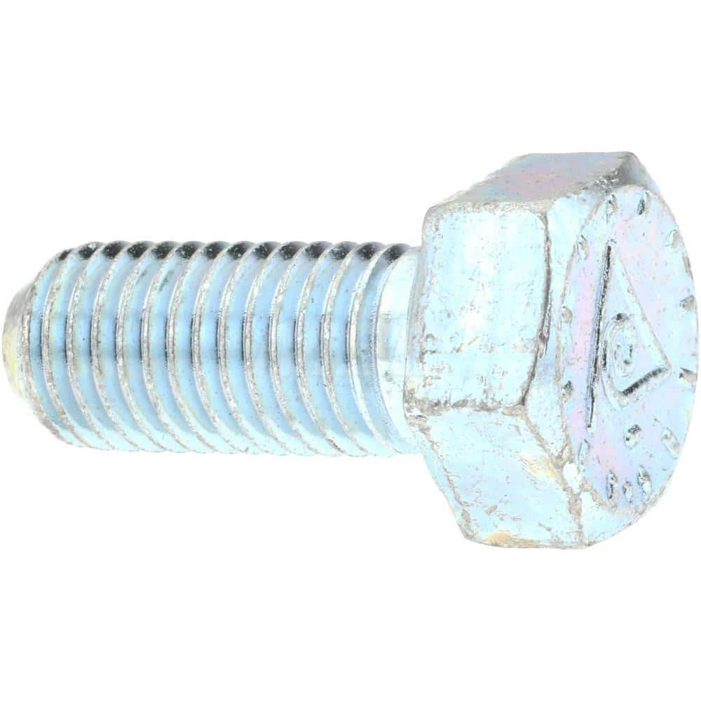 Hex Head Cap Screw: 5/16-24 x 1-1/2″, Grade 9 Alloy Steel, Zinc-Plated Clear Chromate