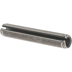 Value Collection - 7/32" Diam x 1-1/4" Long Slotted Spring Pin - Grade 1070-1090 Alloy Steel, Uncoated - Americas Industrial Supply