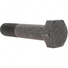 Value Collection - 7/8-9 Thread, 4-1/4" Length Under Head, Hex Head Bolt - A325 Steel, Uncoated - Americas Industrial Supply
