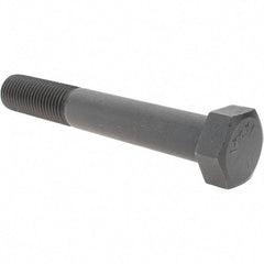 Value Collection - 1-1/2 - 6 UNC, 10" Length Under Head Hex Head Cap Screw - Partially Threaded, Grade 5 Steel, Uncoated, 2-1/4" Hex - Americas Industrial Supply