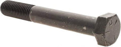 Value Collection - 3/4-10 UNC, 5-1/2" Length Under Head Hex Head Cap Screw - Partially Threaded, Grade 5 Steel, Uncoated, 1-1/8" Hex - Americas Industrial Supply
