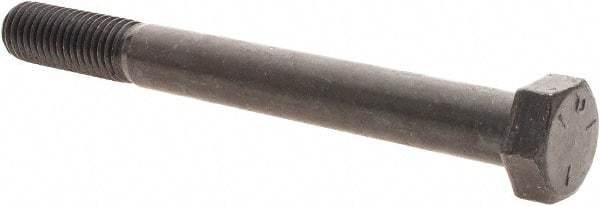 Value Collection - 5/8-11 UNC, 6" Length Under Head Hex Head Cap Screw - Partially Threaded, Grade 5 Steel, Uncoated, 15/16" Hex - Americas Industrial Supply