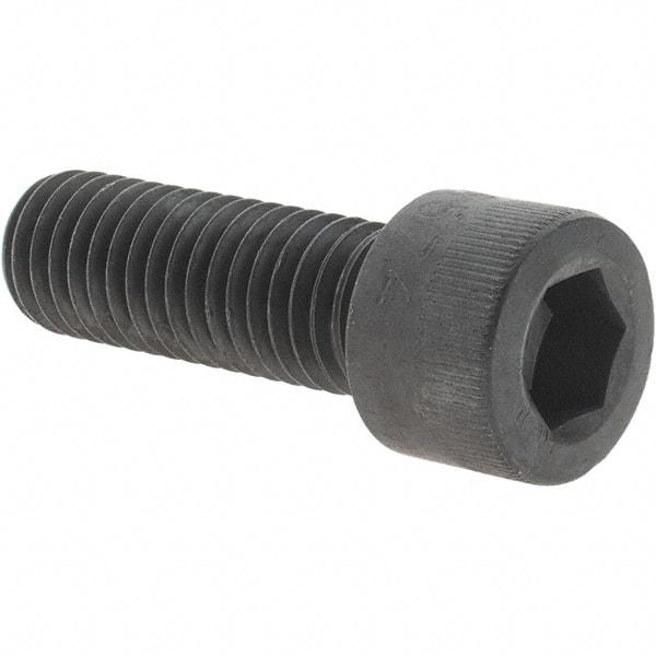 Value Collection - 1/2-13 UNC Hex Socket Drive, Socket Cap Screw - Alloy Steel, Black Oxide Finish, Fully Threaded, 1-1/2" Length Under Head - Americas Industrial Supply
