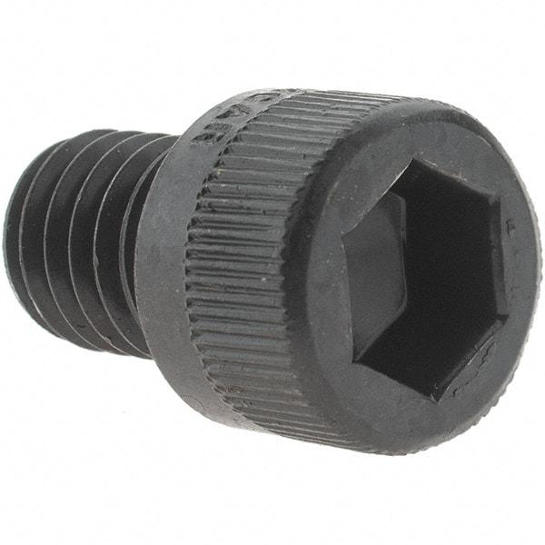 Value Collection - 3/8-16 UNC Hex Socket Drive, Socket Cap Screw - Alloy Steel, Black Oxide Finish, Fully Threaded, 1/2" Length Under Head - Americas Industrial Supply