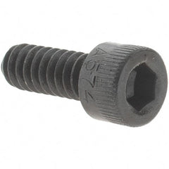 Value Collection - #10-24 UNC Hex Socket Drive, Socket Cap Screw - Alloy Steel, Black Oxide Finish, Fully Threaded, 1/2" Length Under Head - Americas Industrial Supply