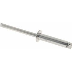 Value Collection - Size 610 Dome Head Stainless Steel Open End Blind Rivet - Americas Industrial Supply