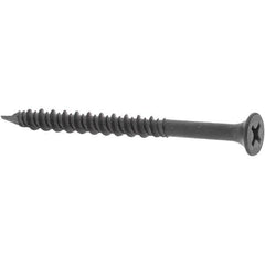 Value Collection - #8, 2-1/4" OAL, Phillips Drive Bugle Head, Steel Drywall Screws - Uncoated, Grade 2 - Americas Industrial Supply