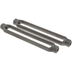 Value Collection - 800 Lb Load Limit, 5/16" Thread Diam, 4-1/2" Take Up, Steel Turnbuckle Body Turnbuckle - 5-9/16" Body Length, 1-7/32" Neck Length - Americas Industrial Supply