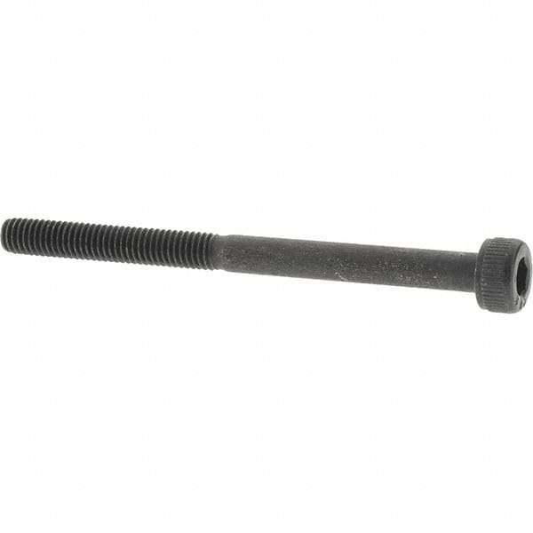 Value Collection - M3x0.50 Metric Coarse Hex Socket Drive, Socket Cap Screw - Grade 12.9 Alloy Steel, Black Oxide Finish, Partially Threaded, 40mm Length Under Head - Americas Industrial Supply
