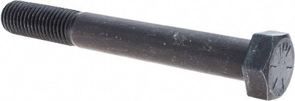 Value Collection - 3/4-10 UNC, 6" Length Under Head Hex Head Cap Screw - Partially Threaded, Grade 8 Alloy Steel, Uncoated, 1-1/8" Hex - Americas Industrial Supply